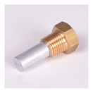 Купить Цинковый анод системы охлаждения Beta Marine 209-61840 38,7x20X9,5мм с латунной заглушкой для двигателей Beta 10-90 7ft.ru в интернет магазине Семь Футов