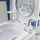 Купить Портативный туалет Dometic 972 9108557679 333.5 x 317.5 x 387.35 мм 9 л белый/серый 7ft.ru в интернет магазине Семь Футов