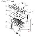 Купить Концевая заглушка Vetus VFP01032 для двигателей VF4.140/VF4.170/VF5.220/VF5.250 7ft.ru в интернет магазине Семь Футов