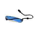 Купить Складной нож Wichard Offshore 65270 195мм зубчатое лезвие 80мм с открывалкой для бутылок из нержавеющей стали синий/черный для судов, купить спасательное снаряжение в интернет-магазине 7ft.ru в интернет магазине Семь Футов