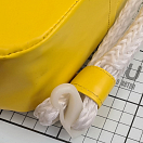 Купить Спасательный круг подковообразный из пенополиэтилена с тканевым покрытием EVAL 00543-1Y 7ft.ru в интернет магазине Семь Футов