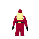 Купить Спасательный гидрокостюм Plastimo 65563 SOLAS 150N размер L 170-190см 50-150кг утепленный красный с перчатками из огнестойкого неопрена и светоотражающими полосками 7ft.ru в интернет магазине Семь Футов