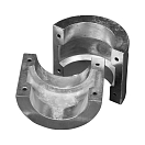 Купить Цинковый анод Tecnoseal Standard 00526 Ø142x114мм цилиндрический для гребных валов Ø100мм 7ft.ru в интернет магазине Семь Футов