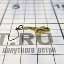 Купить Блесна Herakles Sbam Vibe ARSBV18228 1,8гр 23мм крючок №10 цвет золотой 7ft.ru в интернет магазине Семь Футов