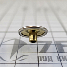 Купить Шляпка кнопки DOT Bainbridge G140 5мм из никелированной латуни 7ft.ru в интернет магазине Семь Футов