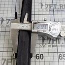 Купить Привальный брус для монтажа на выступающую кромку 24м 18x26мм из чёрного ПВХ, Osculati 44.482.00 7ft.ru в интернет магазине Семь Футов