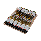 Купить Винный шкаф однозонный с демонстрационной полкой Libhof Sommelier SO-127 Silver 595х680х1397мм на 127 бутылок серебристый встраиваемый/отдельностоящий 7ft.ru в интернет магазине Семь Футов