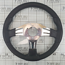Купить Рулевое колесо из нержавеющей стали Ultraflex Vivara CH/P 64643G + 40119D 350 мм 7ft.ru в интернет магазине Семь Футов