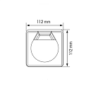 Купить Запасной безель Plastimo 70241 Mini-Contest Advansea 11,2х11,2см из чёрного пластика 7ft.ru в интернет магазине Семь Футов