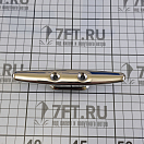 Купить Утка швартовая 120x25мм 3506кг из полированной нержавеющей стали AISI316, Osculati 40.128.12 7ft.ru в интернет магазине Семь Футов