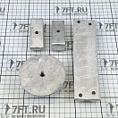 Купить Комплект алюминиевых анодов Tecnoseal KITVERADO4AL 4шт для двигателей Mercury Verado 7ft.ru в интернет магазине Семь Футов