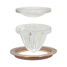 Купить Кольцо для палубного фонаря 258мм 18мм Toplicht 2417-200 из бронзы 7ft.ru в интернет магазине Семь Футов
