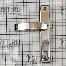 Купить Замок с ручками Contemporary, утопленным запорным элементом и блокировкой 140x68x12мм для дверей 16-38мм, Osculati 38.128.25 7ft.ru в интернет магазине Семь Футов