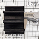 Купить Импеллер шлицевый CEF 500105GT Ø96x63,1мм посадочное Ø22,5/25,4мм 9 лопастей из черного неопрена 13 профиль, Osculati 16.194.07 7ft.ru в интернет магазине Семь Футов