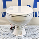 Купить Стандартный судовой унитаз с электрической прокачкой SEAFLO SFMTE1-01-R 12В 492x335x360мм чаша из белой керамики и сиденье из белого пластика 7ft.ru в интернет магазине Семь Футов