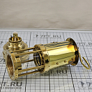 Купить Лампа Дэви шахтерская Weems&Plath Mini Yacht Lamp №600 Ø64x178мм 60мл/до12ч масляная/керосиновая для Благодатного и Олимпийского огня из полированной латуни 7ft.ru в интернет магазине Семь Футов