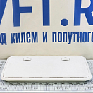 Купить Люк палубный врезной HMG JB Door 581-1624-05 426х635мм 180° вырез 336х569мм из белого пластика с рамкой 7ft.ru в интернет магазине Семь Футов