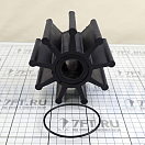 Купить Импеллер/крыльчатка с двумя лысками Finnord 2726153 Ø117,6x88,9мм посадочное Ø25,4мм 9 лопастей из чёрного неопрена для Jabsco 7ft.ru в интернет магазине Семь Футов