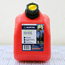 Купить Канистра для бензина Scepter Essence 07081 215x155x250мм 5л из прочного красного полиэтилена высокой плотности 7ft.ru в интернет магазине Семь Футов