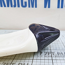 Купить Кранец из виниловой пластмассы Polyform F01L F-01L/02 130 x 560 мм белый, с синими концами 7ft.ru в интернет магазине Семь Футов