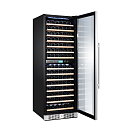 Купить Винный шкаф двухзонный с демонстрационной полкой Libhof Sommelier SOD-160 Silver 595х680х1770мм на 160 бутылок серебристый встраиваемый/отдельностоящий 7ft.ru в интернет магазине Семь Футов