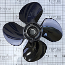 Купить Винт гребной четырёхлопастной Turning Point Propellers Hustler LE1/LE2-1413-4 21431330 Ø355,6мм(14") шаг 13" правостороннее вращение из алюминия для лодочных моторов 40-150л.с. 7ft.ru в интернет магазине Семь Футов