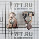 Купить Пара аккумуляторных клемм из никелированной латуни, Osculati 14.385.99 7ft.ru в интернет магазине Семь Футов