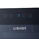 Купить Винный шкаф термоэлектрический Libhof Amateur AX-12 Black 340х500х475мм на 12 бутылок черный с синей подсветкой 7ft.ru в интернет магазине Семь Футов