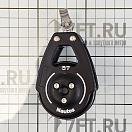 Купить Блок стопорный одношкивный Optiparts EX1299 шкив Ø57мм 249/499кг для троса Ø10мм с храповым механизмом 7ft.ru в интернет магазине Семь Футов