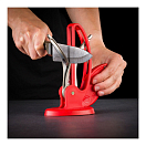 Купить Станок для заточки ножей Warthog Sharpeners 580022 V-Sharp Curve угол заточки 25° нерегулируемые стержни 325 грит корпус из красного АБС-пластика 7ft.ru в интернет магазине Семь Футов