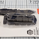 Купить Нож туристический Gear Aid Buri 62050 205мм длина лезвия 76мм чёрного цвета с быстросъёмными ножнами из нержавеющей стали 5Cr15 с титановым покрытием для судов, купить спасательное снаряжение в интернет-магазине 7ft.ru в интернет магазине Семь Футов
