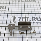 Купить Возвратная ручка для открывания люков пайола на пружине с замком Ø61,4x38,8мм вырез Ø49,6мм 7мм-18мм из белого полиамида, Osculati 38.147.20 7ft.ru в интернет магазине Семь Футов