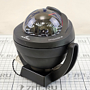 Купить Компас Plastimo Offshore 95 65734 12/24В для судна 6-10м c чёрной плоской картушкой Ø81мм в чёрном корпусе Ø128x150мм на кронштейне 7ft.ru в интернет магазине Семь Футов