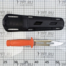 Купить Нож для дайвинга плавающий Mac Coltellerie SUB97.O клинок 140мм из нержавеющей стали для судов, купить спасательное снаряжение в интернет-магазине 7ft.ru в интернет магазине Семь Футов