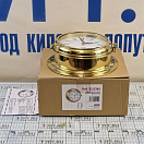 Купить Часы кварцевые судовые XXL Termometros ANVI 32.0384 Ø280/190мм 115мм из полированной латуни 7ft.ru в интернет магазине Семь Футов