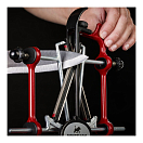 Купить Станок для заточки ножей Warthog Sharpeners 580082 V-Sharp A4 4 угла заточки 15°-20°-25°-30° стержни 325 грит корпус из красного окрашенного металла 7ft.ru в интернет магазине Семь Футов