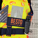 Купить Детский спасательный жилет Besto Racingbelt 100N 20416015 15-20кг плавучесть 4кг желтый-оранжевый с дизайном «Пингвин» 7ft.ru в интернет магазине Семь Футов