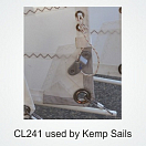 Купить Стопор щелевой из алюминия Clamcleat Racing Sail Line Cleat CL241AN+P 3 - 6 мм 70 x 21 x 12 мм М4 с площадкой для установки c левой стороны 7ft.ru в интернет магазине Семь Футов