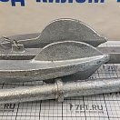Купить Якорь адмиралтейский складной 615x640мм 25кг из оцинкованной стали для судна 12-14м, Osculati 01.114.25 7ft.ru в интернет магазине Семь Футов