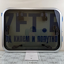 Купить Люк палубный распашной Poseidon Альбатрос 030841Т 600x800мм вырез 537x737мм стекло 8мм R83мм из алюминия с самоподдерживающейся крышкой 7ft.ru в интернет магазине Семь Футов