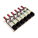 Купить Винный шкаф однозонный отдельностоящий Libhof Noblest NR-43 Red Wine 700х650х1030мм на 43 бутылки из американского дуба "красное вино" с белой подсветкой 7ft.ru в интернет магазине Семь Футов