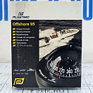 Купить Компас Plastimo Offshore 95 65734 12/24В для судна 6-10м c чёрной плоской картушкой Ø81мм в чёрном корпусе Ø128x150мм на кронштейне 7ft.ru в интернет магазине Семь Футов