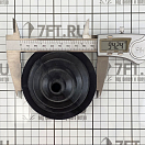 Купить Манжета для тросов Nuova Rade 31525 Ø105х65мм с крепежным кольцом из чёрной резины 7ft.ru в интернет магазине Семь Футов