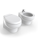Купить Электрический туалет компактный Thetford Tecma Silence Plus 2G Short 390x510x360мм 12В, Osculati 50.227.02 7ft.ru в интернет магазине Семь Футов