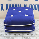 Купить Подушка двойная судовая для сидений Protecq Newwave 811L 740 x 470 x 60 мм синяя 7ft.ru в интернет магазине Семь Футов