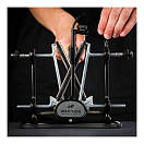 Купить Станок для заточки ножей Warthog Sharpeners 580080 V-Sharp A4 4 угла заточки 15°-20°-25°-30° стержни 325 грит корпус из черного окрашенного металла 7ft.ru в интернет магазине Семь Футов