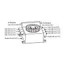 Купить Резервуар сточных вод Johnson Pump 09-13384 10л 280х340х185мм для сбора сточных вод на борту судна 7ft.ru в интернет магазине Семь Футов