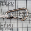 Купить Трос синтетический якорный белый с карабином Marine Quality Cormoran 7151134 10 мм 10 м 7ft.ru в интернет магазине Семь Футов