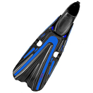 Купить Ласты для плавания с закрытой пяткой Mares Volo Race 410313 размер 42-43 синий 7ft.ru в интернет магазине Семь Футов