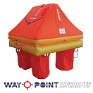 Купить Спасательный плот в контейнере Waypoint ISO 9650-1 Ocean 8 чел 72 x 52 x 32 см 7ft.ru в интернет магазине Семь Футов